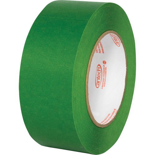 Premium Safe Tack Masking Tape, 48 mm (1-57/64") x 55 m (180.4'), Green Fastek