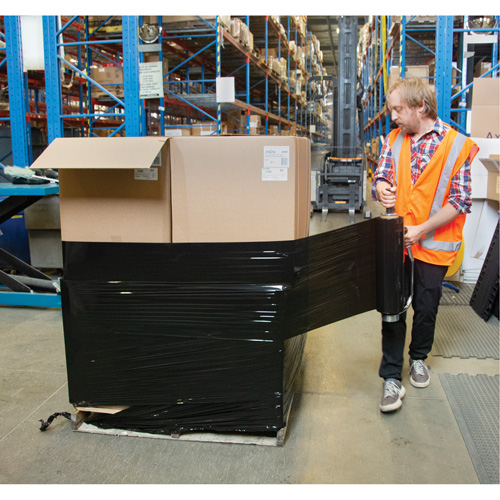 Film &eacute;tirable, Calibre 0,8 (20,3 microm&egrave;tres), 15" x 1500', Noir opaque Fastek