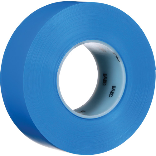 Durable Floor Marking Tape 971, 2" x 108', Vinyl, Blue Fastek