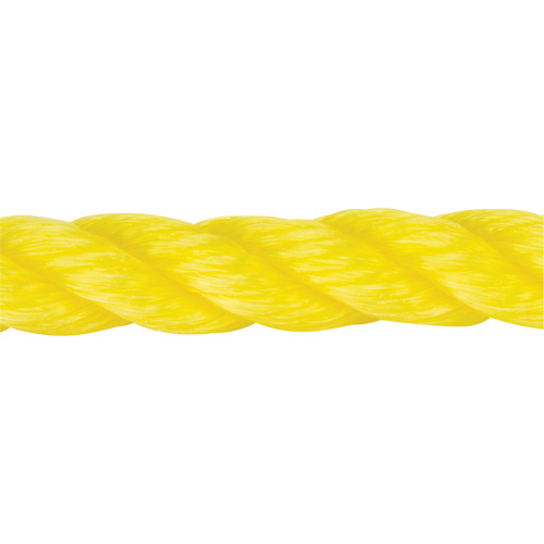 Braided Yellow Rope, Polypropylene, 144' Fastek