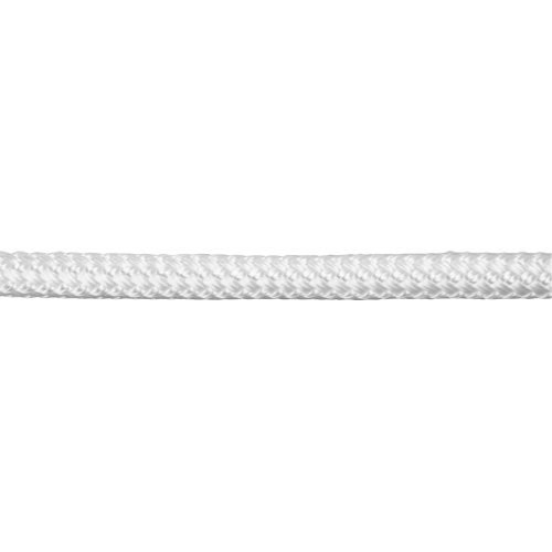 Braided White Rope, Nylon, 250' Fastek