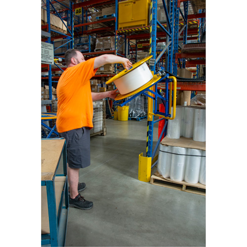 Strapping Dispenser, Polyester/Steel/Polypropylene Straps, 16"/8" Core Dia., 3"/8"/6" Roll Width Fastek