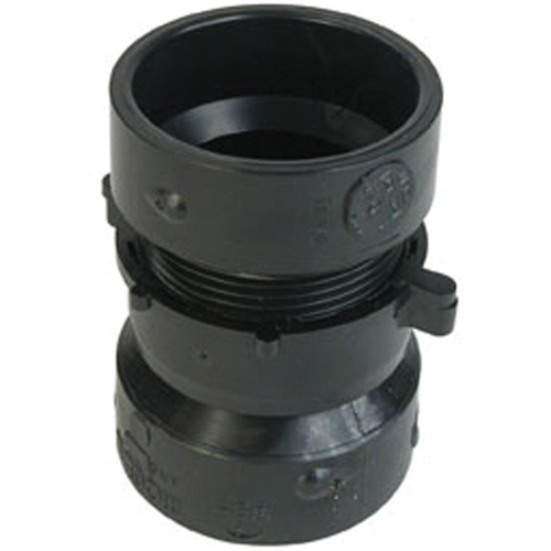 Pipe Union, 1-1/2", Plastic, Hub x Hub Fastek