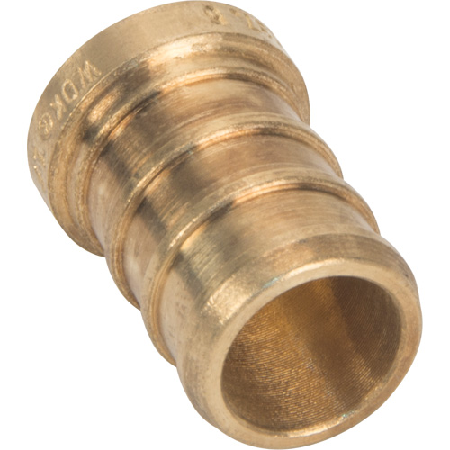 Lead-Free Pipe Plug, Pipe, 3/4" Dia., Brass Fastek