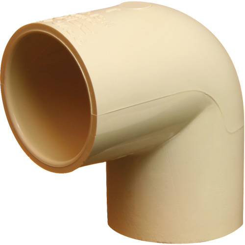 Flowguard Gold&reg; 90° Elbow Fitting, Standard, CPVC, 3/4" x 1/2" Fastek