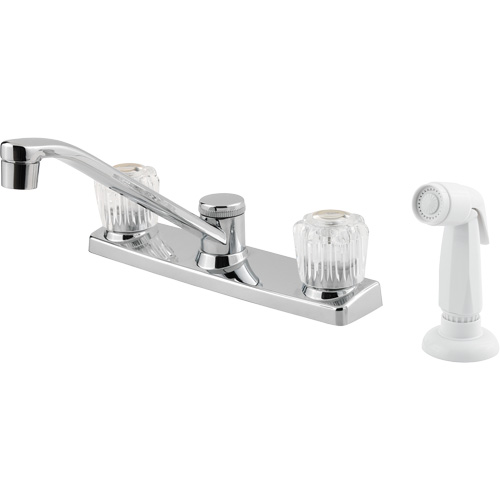 Pfirst Series Kitchen Faucet with Side Sprayer Fastek