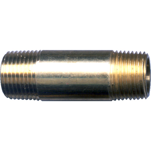 Raccord long, Laiton, 1/4", NPT x NPT Fastek