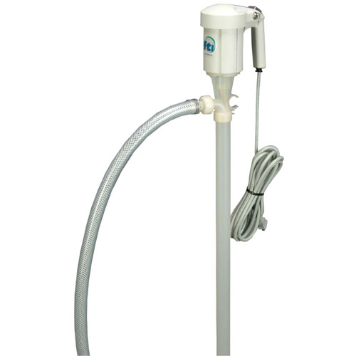 EFV-40 Drum Pump Kit with S1 Motor, Polypropylene/PVDF Fastek