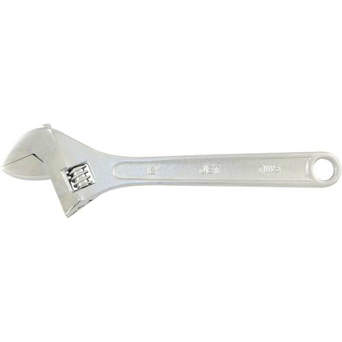 AW-12 Adjustable Wrench, 12" L, 1-1/2" Max Width, Chrome Fastek