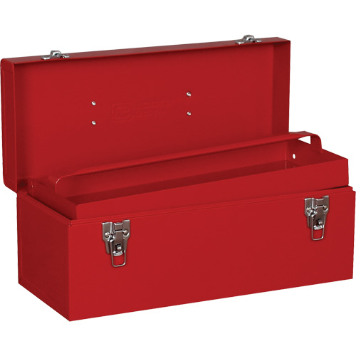 Utility Tool Box, 7" D x 16" W x 7-1/2" H, Red Fastek