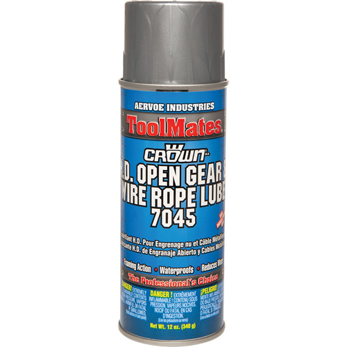 Open Gear & Wire Rope Lubricant, Aerosol Can Fastek