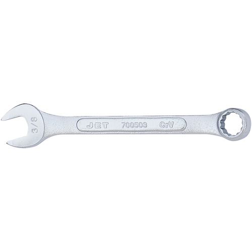 Raised Panel Combination Wrench, 3/8", Chrome Finish Fastek
