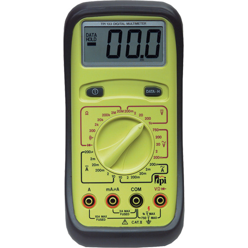 Large Display Multimeter, AC/DC Voltage, AC/DC Current Fastek