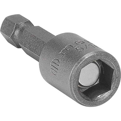 Nutsetter, 5/16" Tip, 1/4" Drive, 1-5/8" L, Magnetic Fastek