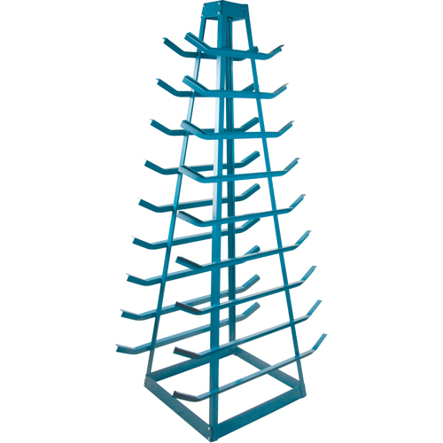 Supports pour tuyaux - Rangement horizontal, Horizontal, 9 Niveaux, 18" la x 40" p x 84" h, 1800 lb Cap. Fastek