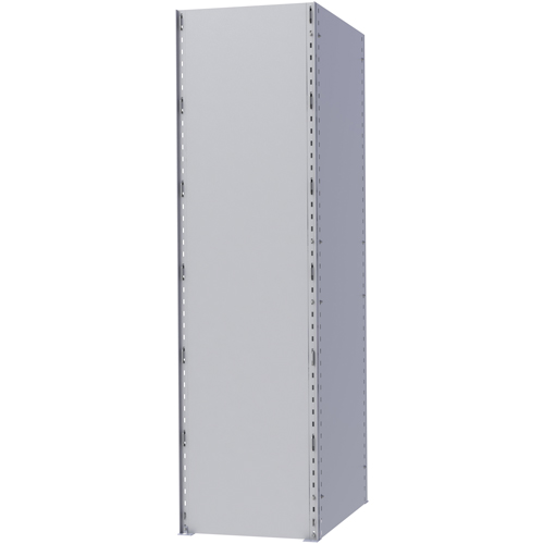 Interlok Boltless Shelving End Panel, 76" H, 12" D, Steel Fastek