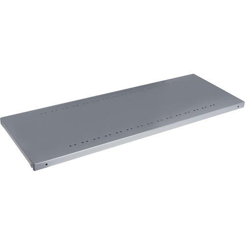 Interlok Boltless Shelving End Panel, 76" H, 12" D, Steel Fastek