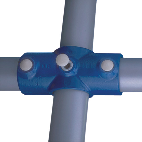 Single Socket Tee Structural Tube Clamp, 0.84" Fastek