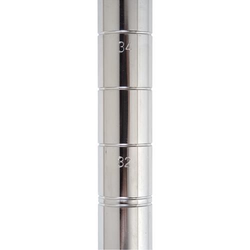 Heavy-Duty Chromate Wire Shelving Post, 54" H Fastek