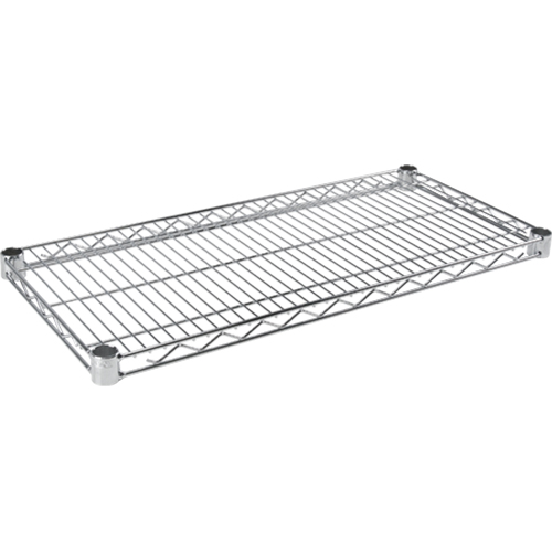 Wire Shelf for Heavy-Duty Chromate Wire Shelving, 36" W x 14" D, 800 lbs. Capacity Fastek