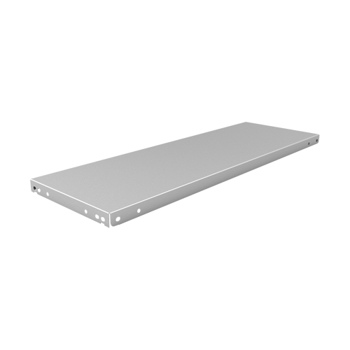 Slotted Angle Shelf, Galvanized Steel, 36" W x 12" D Fastek
