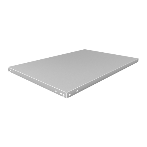 Slotted Angle Shelf, Galvanized Steel, 36" W x 24" D Fastek
