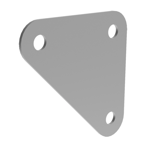 Goussets pour corni&egrave;re perfor&eacute;e Fastek