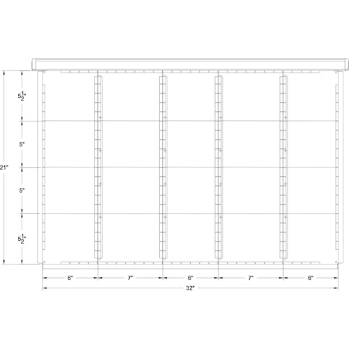 Cabinet d'entreposage &agrave; tiroirs int&eacute;gr&eacute; Interlok Fastek