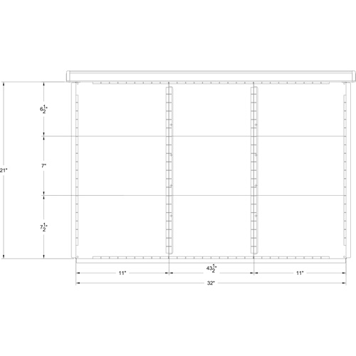 Cabinet d'entreposage &agrave; tiroirs int&eacute;gr&eacute; Interlok Fastek