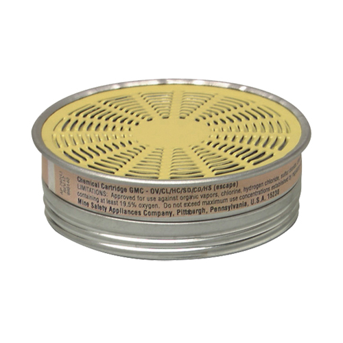 Cartouches pour respirateurs Comfo, Cartouche gaz/vapeur, Vapeurs organiques/Gaz acides Fastek