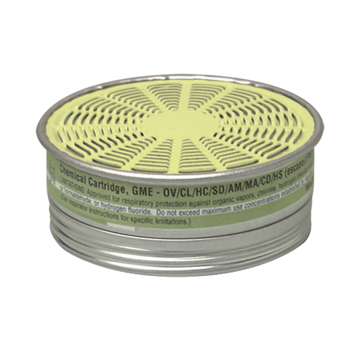 Cartouches pour respirateurs Comfo, Cartouche gaz/vapeur, Gaz multiples/Vapeur organique Fastek