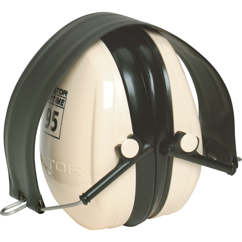 Peltor Optime 95 Series Earmuffs, Folding Headband, 21 NRR dB Fastek