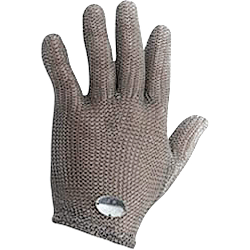 Mesh Glove, Size 6/X-Small, Stainless Steel Shell, ANSI/ISEA 105 Level 5 Fastek