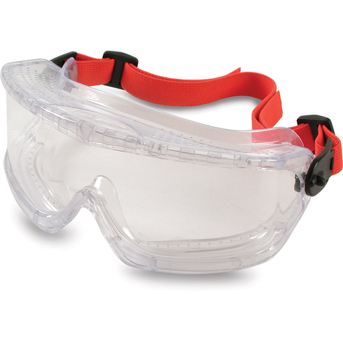 Uvex&reg; V-Maxx Safety Goggles, Clear Lens, Anti-Fog, Direct Vent Fastek