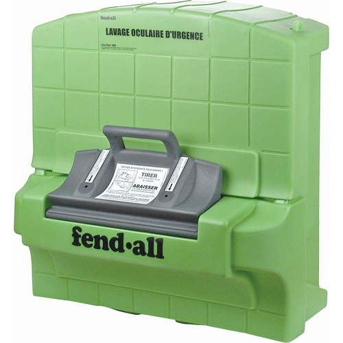 French Instructions for Fendall Pure Flow 1000&reg; Eyewash Station, Gravity-Fed, 7 gal. Capacity, Meets ANSI Z358.1 Fastek
