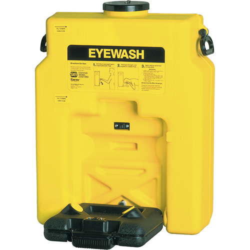 Eyewash, Gravity-Fed, 14 gal. Capacity, Meets ANSI Z358.1 Fastek