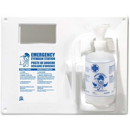 Eyewash Station - Single Station With Empty Bottle Fastek