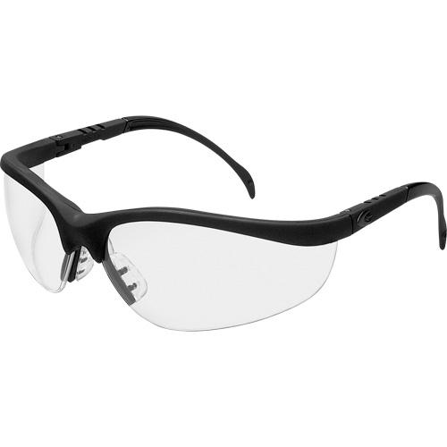 Klondike&reg; Safety Glasses, Clear Lens, Anti-Scratch, Meets/Exceeds CSA Z94.3 Fastek