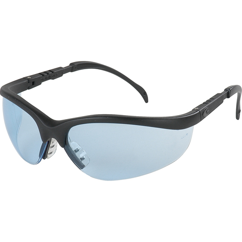 Klondike&reg; Safety Glasses, Light Blue Lens, Anti-Scratch, Meets/Exceeds CSA Z94.3 Fastek
