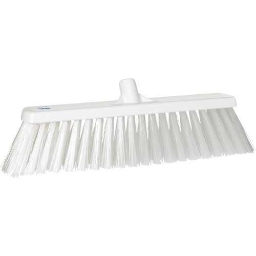 T&ecirc;te de balai-brosse pour grandes particules, 2-1/2", Polyester, Blanc Fastek