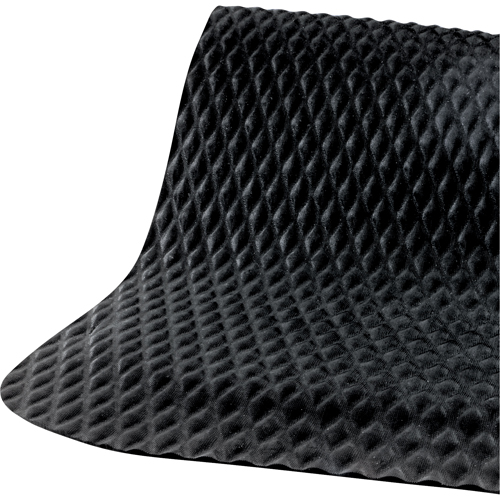 Hog Heaven No. 421 Mats, Diamond, 3' x 12' x 5/8", Black, Nitrile Fastek