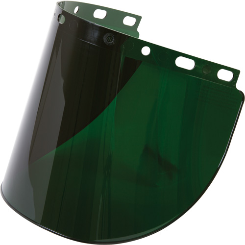 High Performance&reg; Faceshield, Propionate, Green Tint Fastek