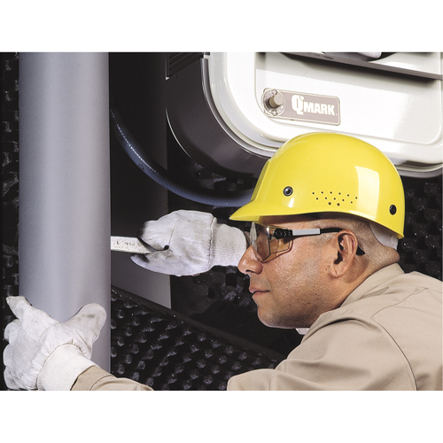 Bump Caps, Pinlock Suspension, Yellow Fastek