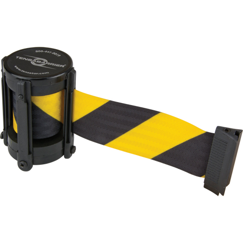Replacement Cassettes For Advance, Outdoor & StowAway&reg; TensaBarrier&reg;, 7.5', Yellow Tape Fastek