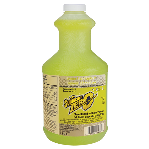 Sqwincher&reg; Boisson de r&eacute;hydratation ZERO, Concentr&eacute;, Citron-lime Fastek