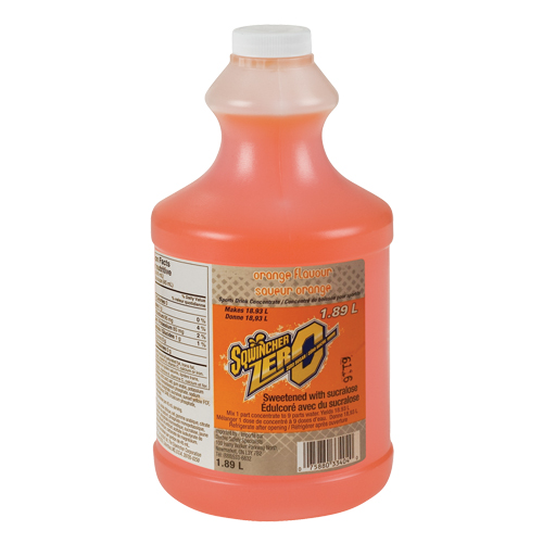 Sqwincher&reg; Boisson de r&eacute;hydratation ZERO, Concentr&eacute;, Orange Fastek