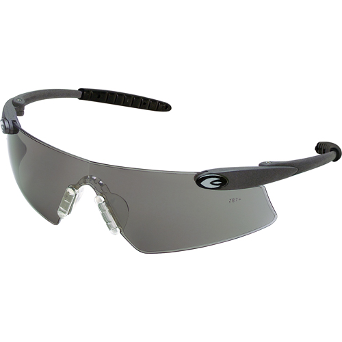 Desperado&reg; Safety Glasses, Grey/Smoke Lens, Anti-Scratch, ANSI Z87+/Meets/Exceeds CSA Z94.3 Fastek