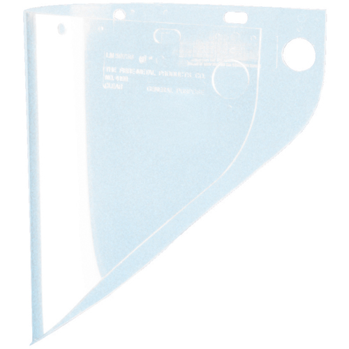 Fibre-Metal&reg; High Performance&reg; Faceshield, Propionate, Clear Tint Fastek