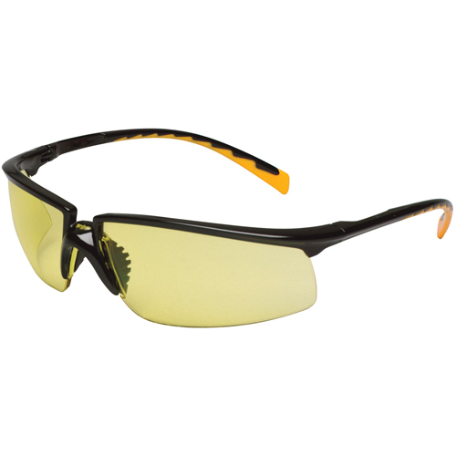 Privo Safety Glasses, Amber Lens, Anti-Fog, Meets/Exceeds CSA Z94.3 Fastek