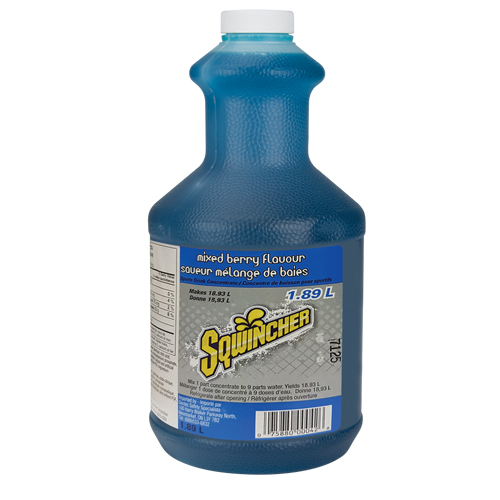Sqwincher Boisson de r&eacute;hydratation, Concentr&eacute;, M&eacute;lange de baies Fastek